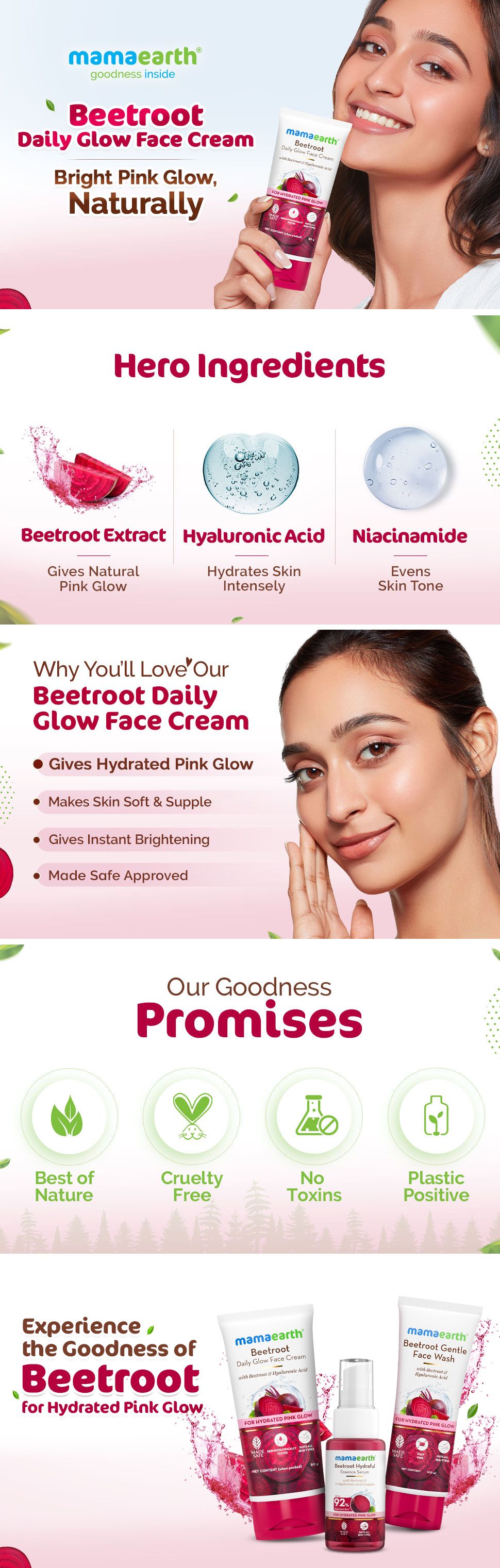 Mamaearth Beetroot Face Cream