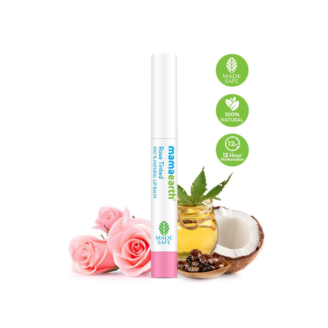 Why Is Mamaearth Rose Tinted 100% Natural Lip Balm Better Than Others Available in The Market