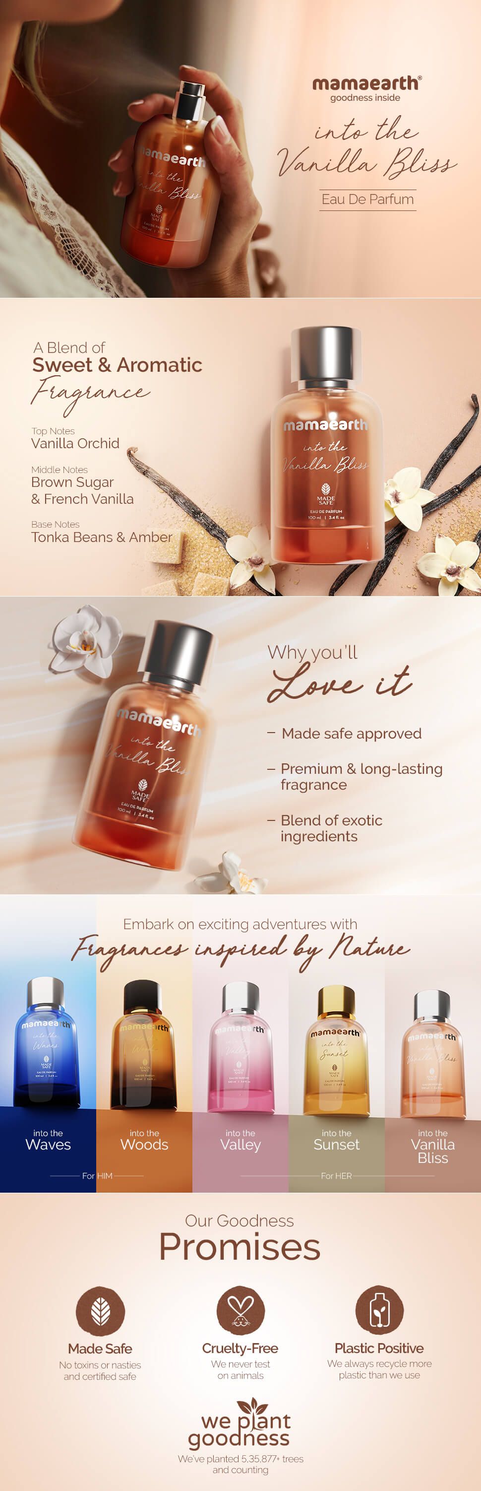 Mamaearth Into the Vanilla Bliss Eau De Parfum For Women